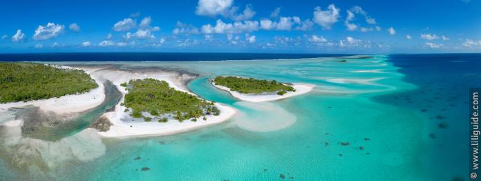 Le golden point de Toau, un des plus beau atoll de Polynésie. Les plus beaux atolls polynesiens.